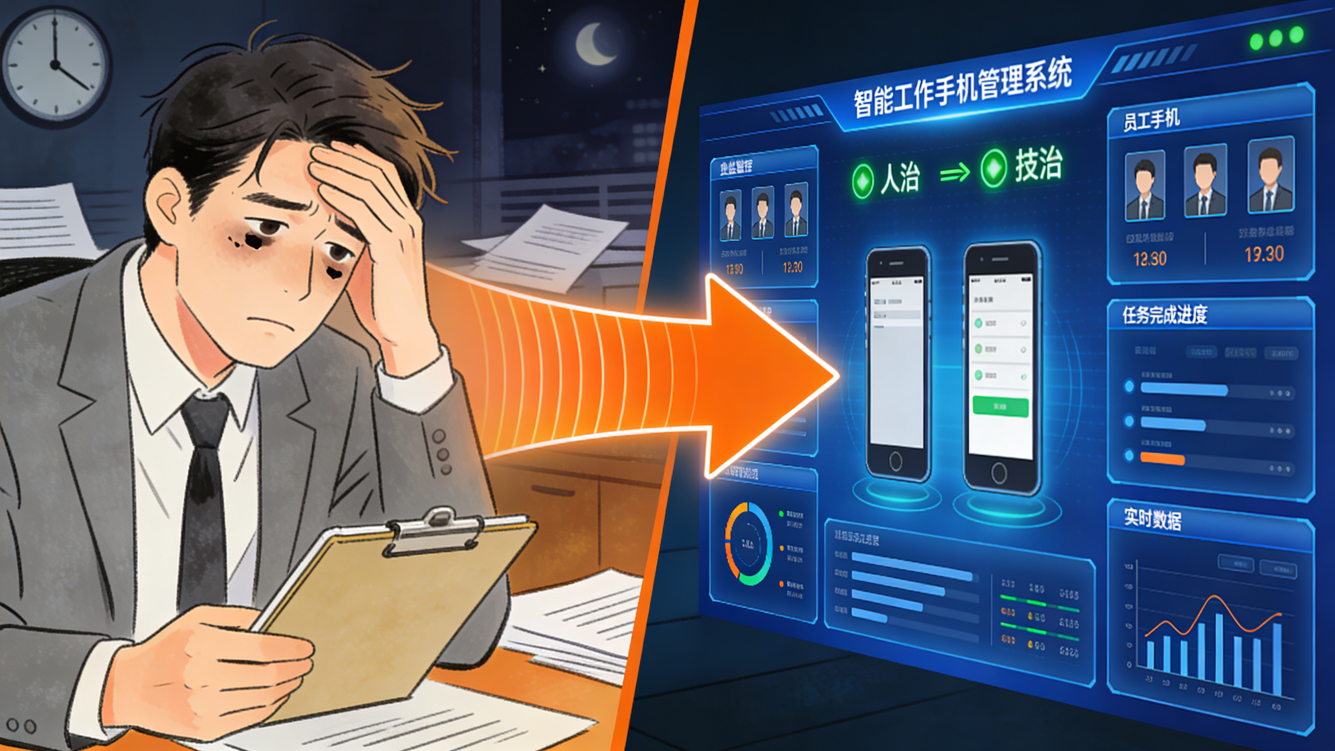 3分钟搞懂工作手机管理系统：为什么能从根源杜绝飞单缩略图